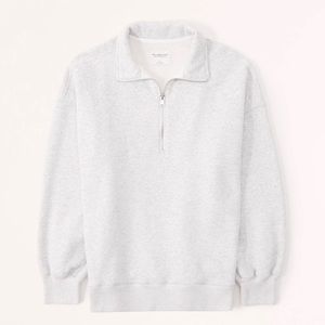 Abercrombie & Fitch Oversized Half Zip